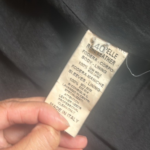 Giorgio Brato Distressed Leather Jacket - Picture 6 of 6